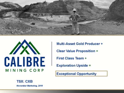 Presentations | Calibre Mining Corp.